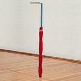 HART Flat Netball Post Pads 2m Red