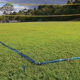 Hart Sport NZ Volleyball Accessories marking set with boundary lines and stakes for creating a volleyball court.