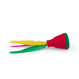 Hart Sport NZ foam hand shuttle for throwing and hitting, shown in blue with flexible foam material for safe play.