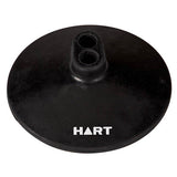 Hart Sport NZ HART 2 Hole Rubber Pole Base for agility poles, featuring durable rubber construction and secure mounting design.