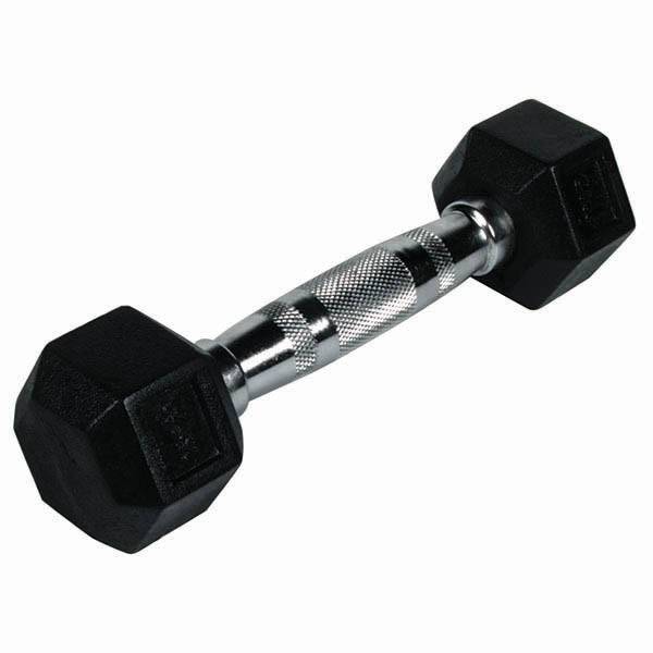 HART Rubber Hex Dumbbells - Hart Sport NZ
