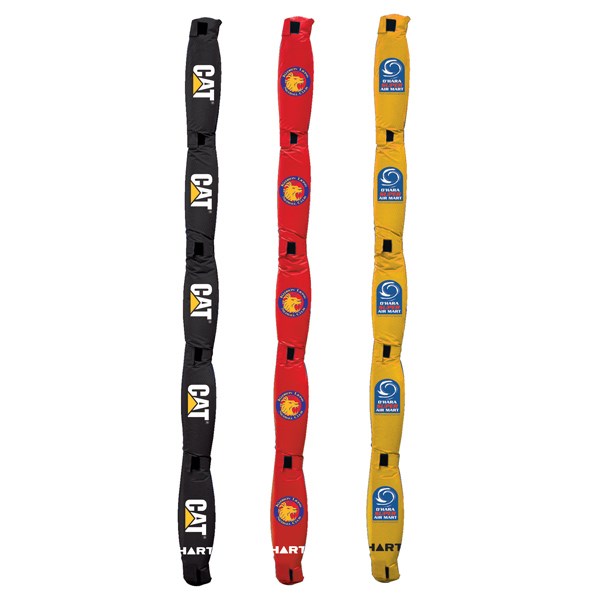 HART Flat Netball Post Pads - Custom Printed (pair) - Hart Sport NZ