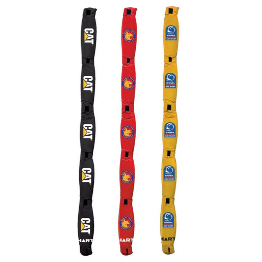 HART Flat Netball Post Pads - Custom Printed (pair) - Hart Sport NZ