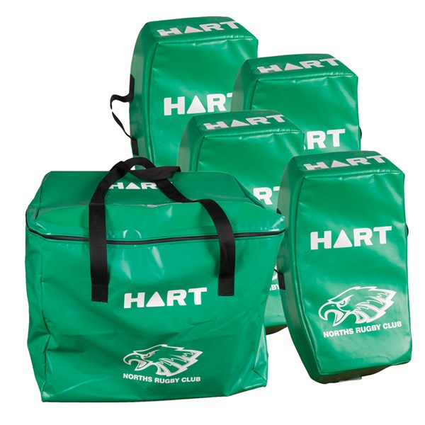 Custom Printed - Curved Hit Shield and Carry Bag Kit - Hart Sport NZ