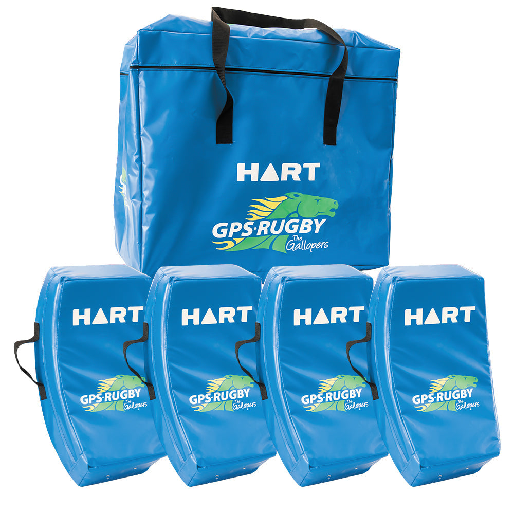 Custom Printed - HART Club Curved Hit Shield and Carry Bag Kit - Hart Sport NZ