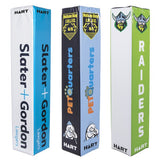 HART Square Rugby Post Pads 35cm - 150mm Cut Out - Custom Printed (set of 4) - Hart Sport NZ