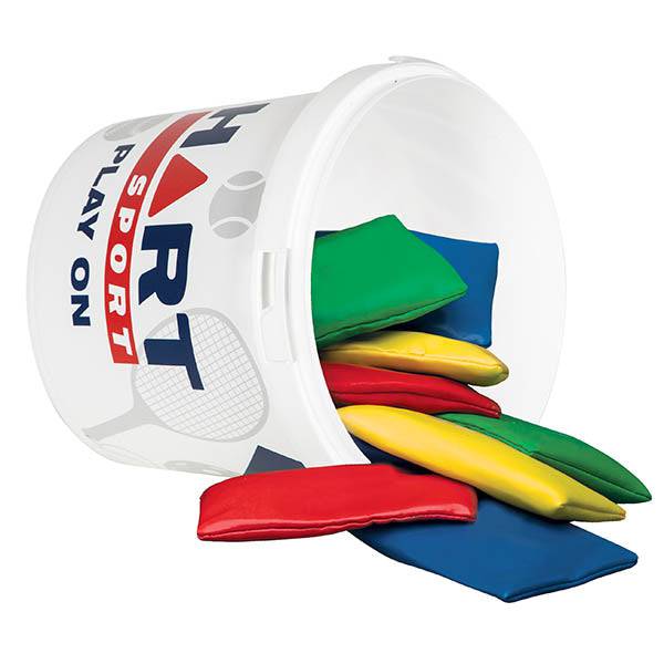 HART Bucket of Flat Bean Bags - Hart Sport NZ