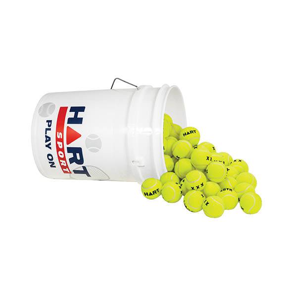 HART Bucket of X-Out Tennis Balls - Hart Sport NZ