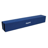 HART foam bench with white cushioned top and black metal frame, suitable for seating or as a versatile interior accent piece.