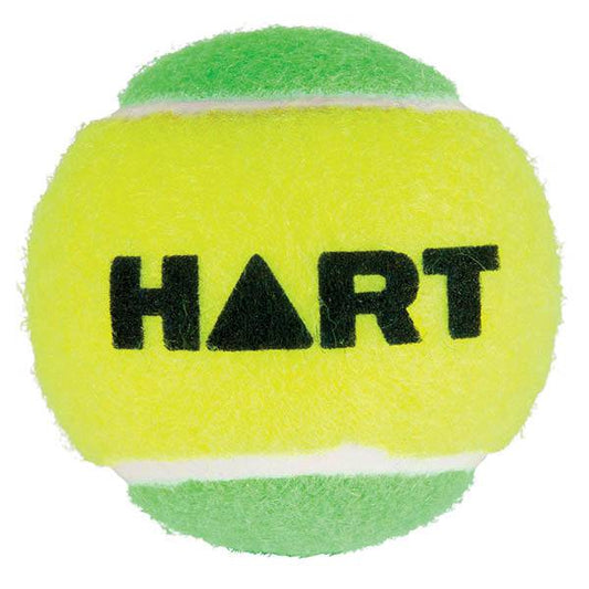 HART Low Compression Tennis Ball 60mm - Yellow / Green - Hart Sport NZ