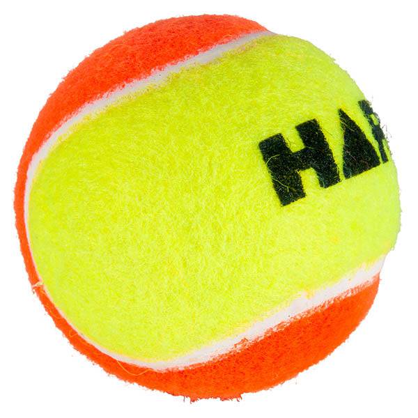 HART Low Compression Tennis Ball 60mm - Yellow / Orange - Hart Sport NZ