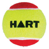 HART Low Compression Tennis Ball 75mm - Yellow/Red - Hart Sport NZ