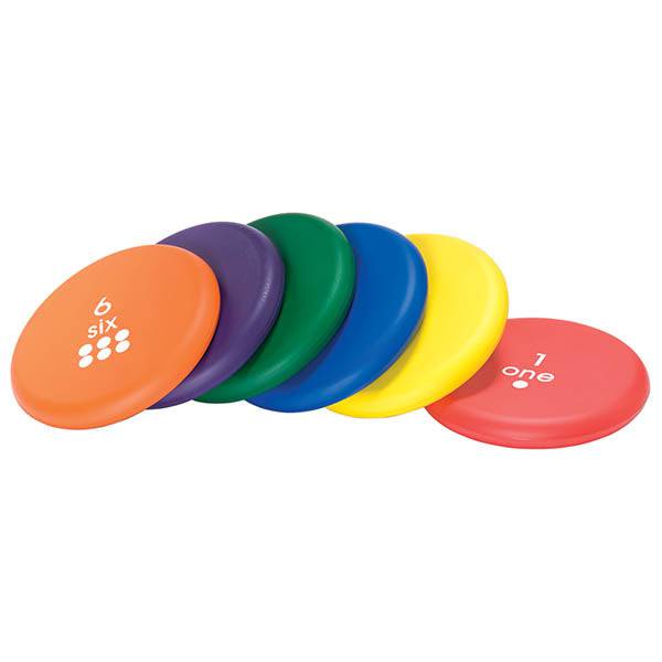 HART Numbered Foam Frisbee Set - Hart Sport NZ