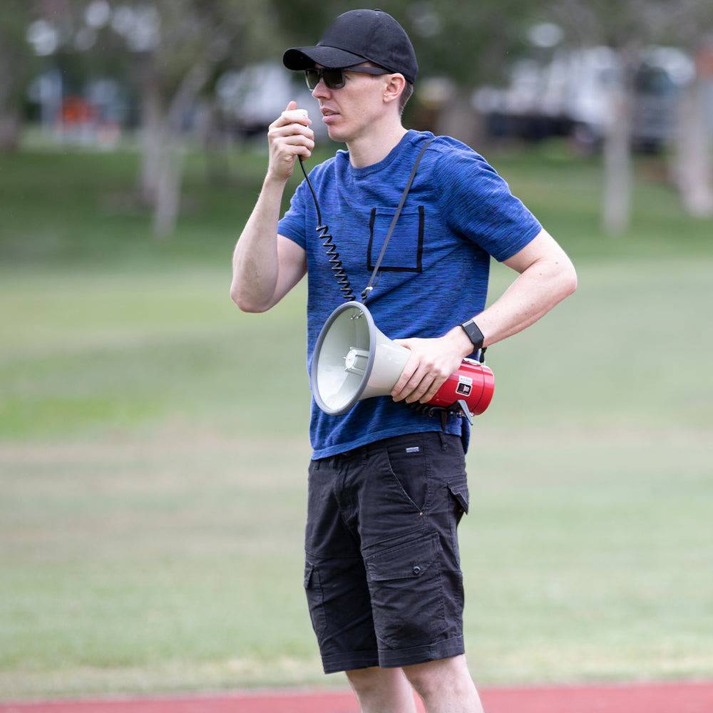 HART Shoulder/Desk Megaphone 25 watt - Hart Sport NZ