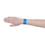 Disposable Wrist Bands Blue x 100 - Hart Sport NZ