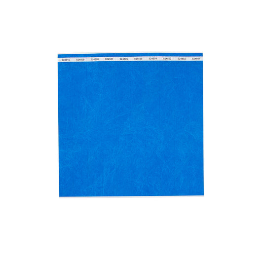 Disposable Wrist Bands Blue x 100 - Hart Sport NZ