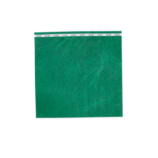 Disposable Wrist Bands Green x 100 - Hart Sport NZ