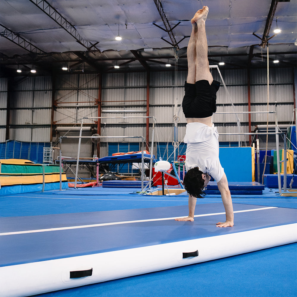 HART Air Track 10m x 2m x 20cm White/Blue - Hart Sport NZ