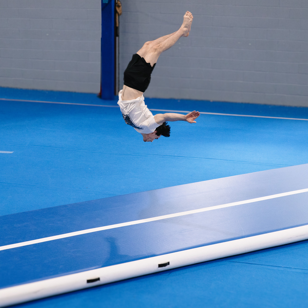 HART Air Track 10m x 2m x 20cm White/Blue - Hart Sport NZ