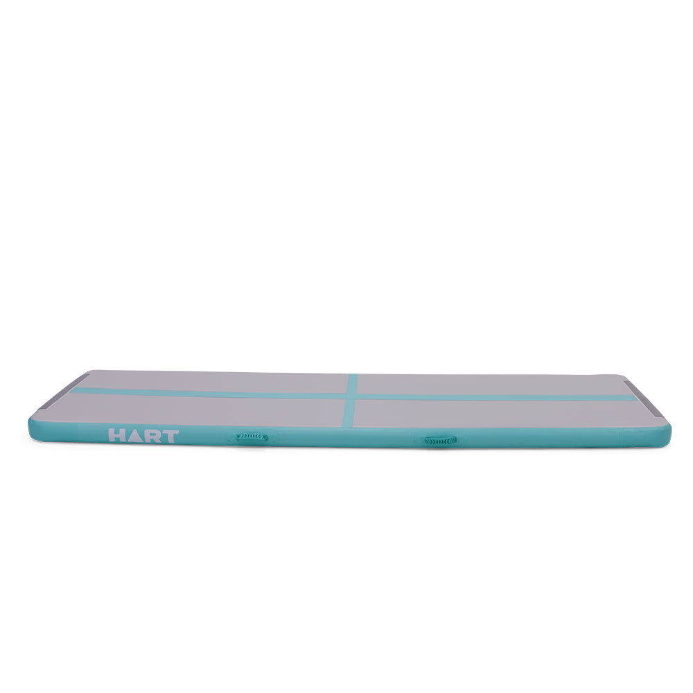 HART Air Track 3m x 1m x 10cm Mint Green/Grey - Hart Sport NZ