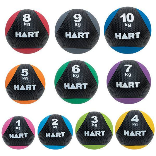 HART Rubber Medicine Ball Complete Set - Hart Sport NZ