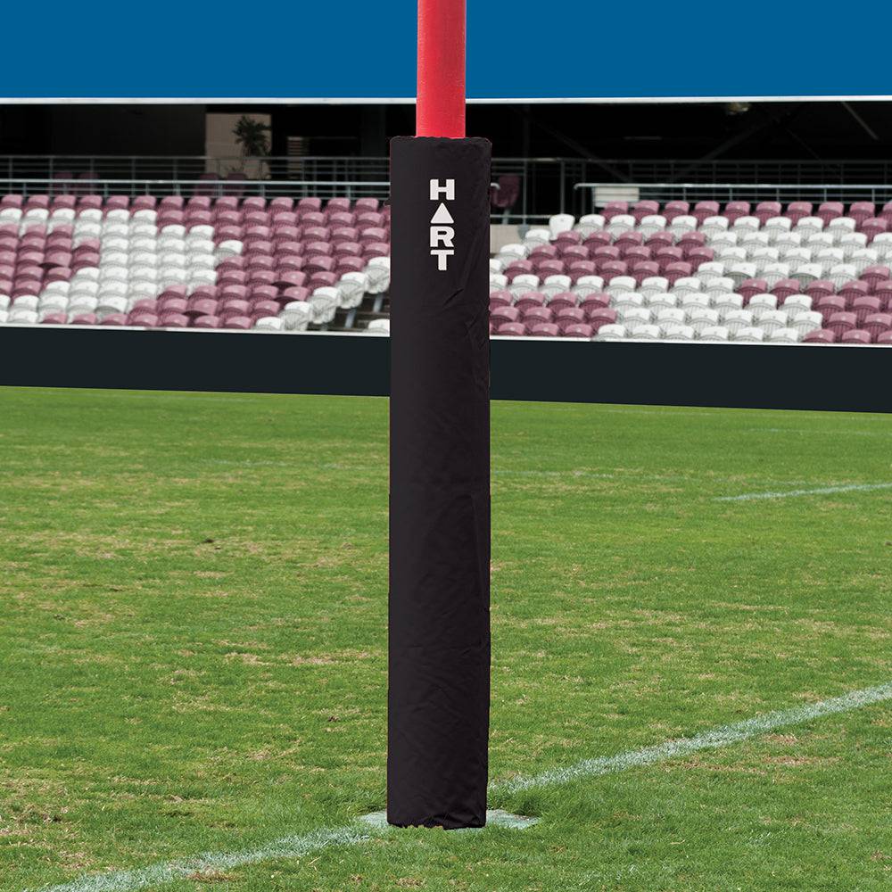 HART Round Rugby Post Pads 25cm - 100mm Cut Out (set of 4) - Hart Sport NZ