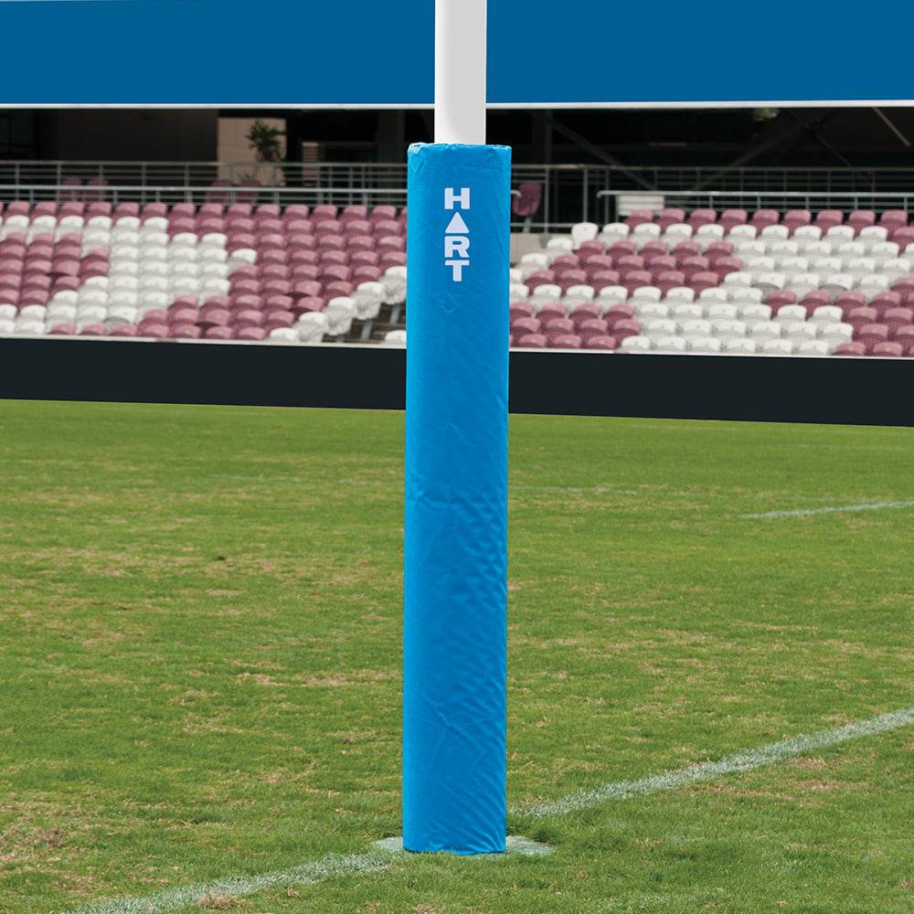 HART Round Rugby Post Pads 25cm - 100mm Cut Out (set of 4) - Hart Sport NZ