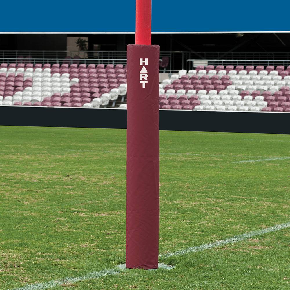 HART Round Rugby Post Pads 25cm - 100mm Cut Out (set of 4) - Hart Sport NZ