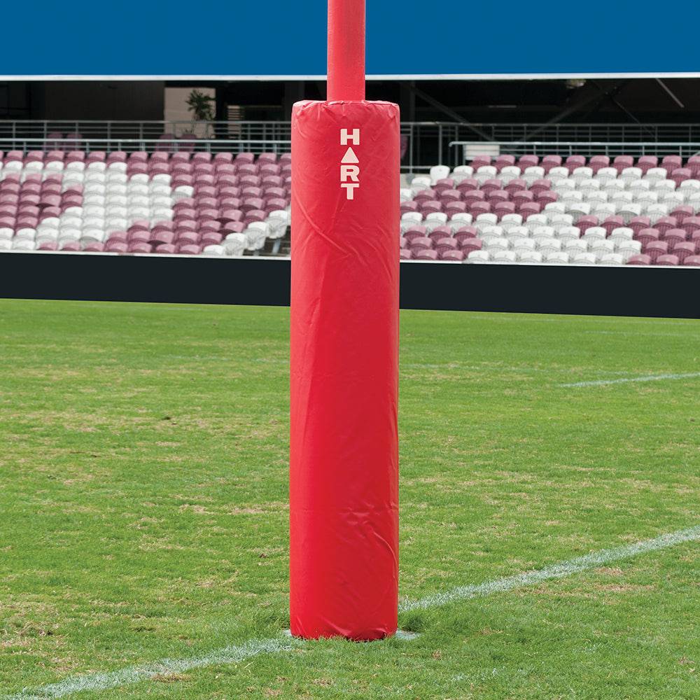 HART Round Rugby Post Pads 35cm - 100mm Cut Out (set of 4) - Hart Sport NZ