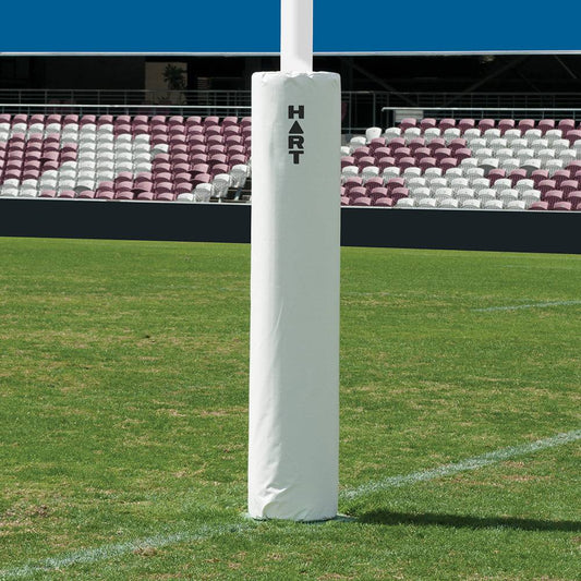 HART Round Rugby Post Pads 35cm - 100mm Cut Out (set of 4) - Hart Sport NZ