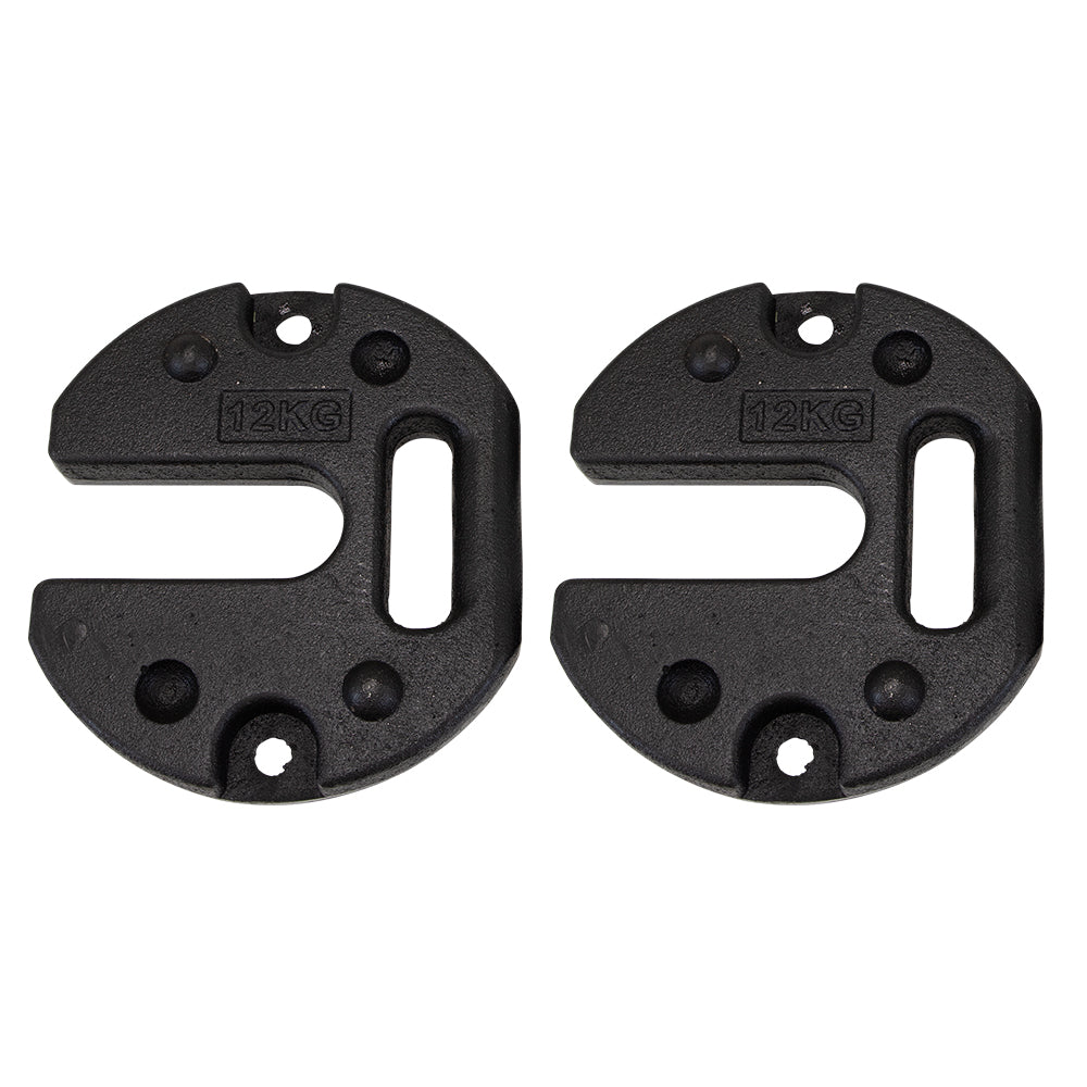 Swiftshelter Foot Weights 2 x 12kg - Hart Sport NZ