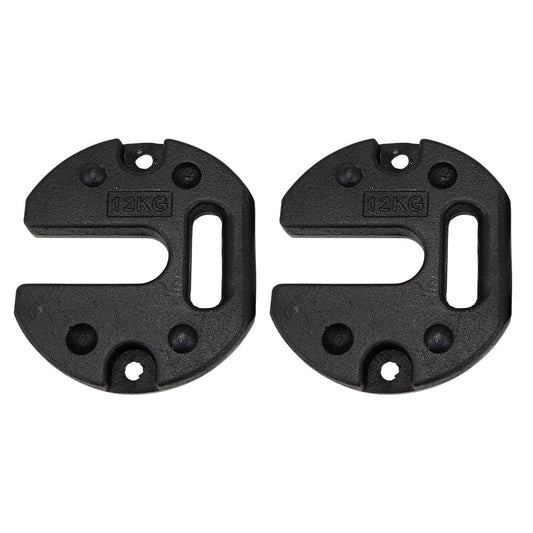 Swiftshelter Foot Weights 2 x 12kg - Hart Sport NZ