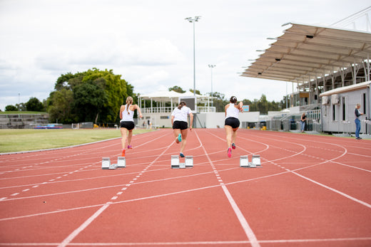 Starting Block Technique for Track and Field