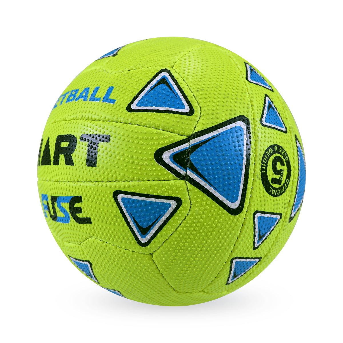 HART Fuse Netball Fluro Yellow/Blue