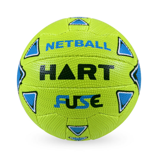HART Fuse Netball Fluro Yellow/Blue