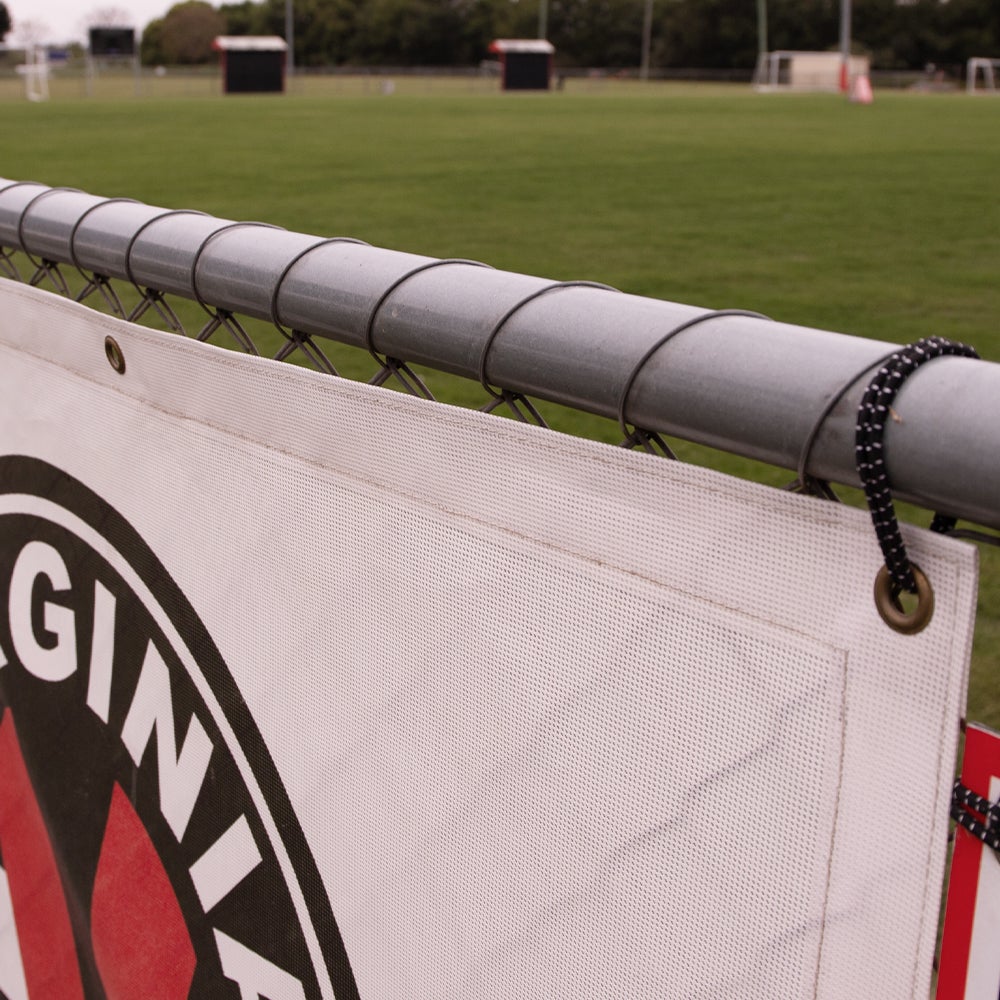 HART Printed Fence Mesh Banners - Hart Sport New Zealand