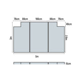 Scissor Cut Out Mat - Hart Sport NZ