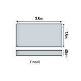 HART Air Cell Block Mat 3.6m x 1.8m - Hart Sport NZ