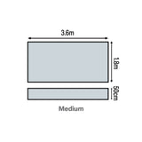 HART Air Cell Block Mat 3.6m x 1.8m - Hart Sport NZ