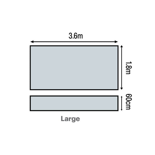 HART Air Cell Block Mat 3.6m x 1.8m - Hart Sport NZ