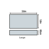 HART Air Cell Block Mat 3.6m x 1.8m - Hart Sport NZ