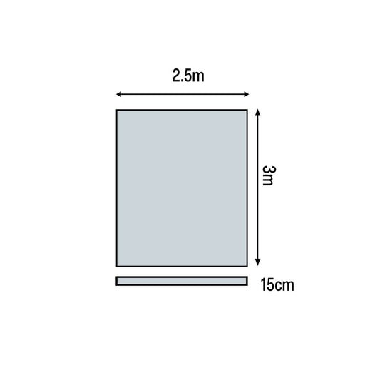 HART Scissors Mat Single Unit - 2.5m x 3m x 15cm - Hart Sport NZ