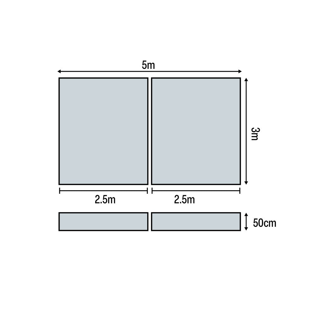HART Block Fosbury Flop Mat 50cm - Hart Sport NZ