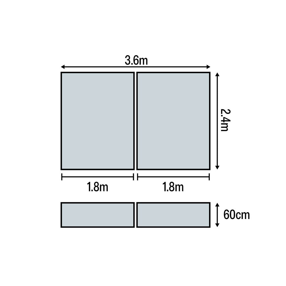 HART Block Fosbury Flop Mat 60cm - Hart Sport NZ
