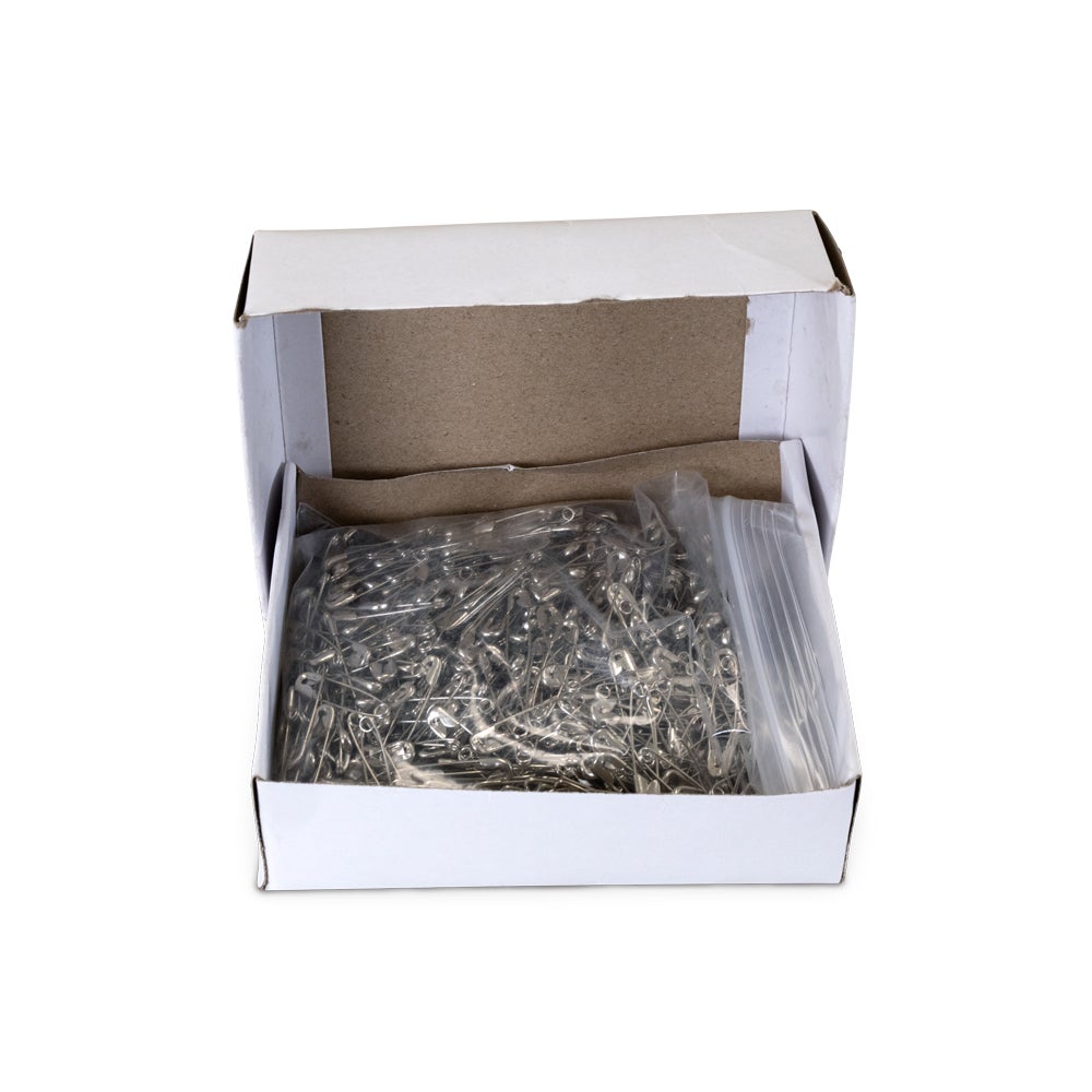 Safety Pins 20mm - Bulk Box of 1000