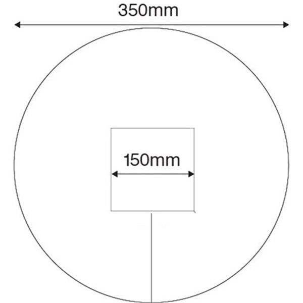 Custom Printed - HART Round Post Protector 35cm - HART Sport