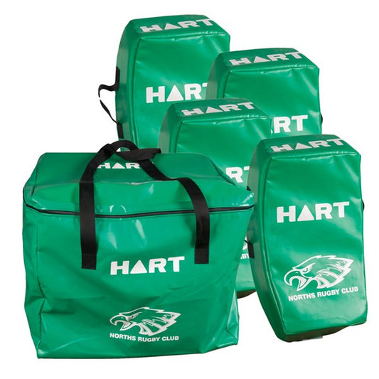 Custom Printed - Curved Hit Shield and Carry Bag Kit - HART Sport