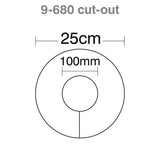 Custom Printed - HART Round Rugby Post Pads - 25cm - HART Sport