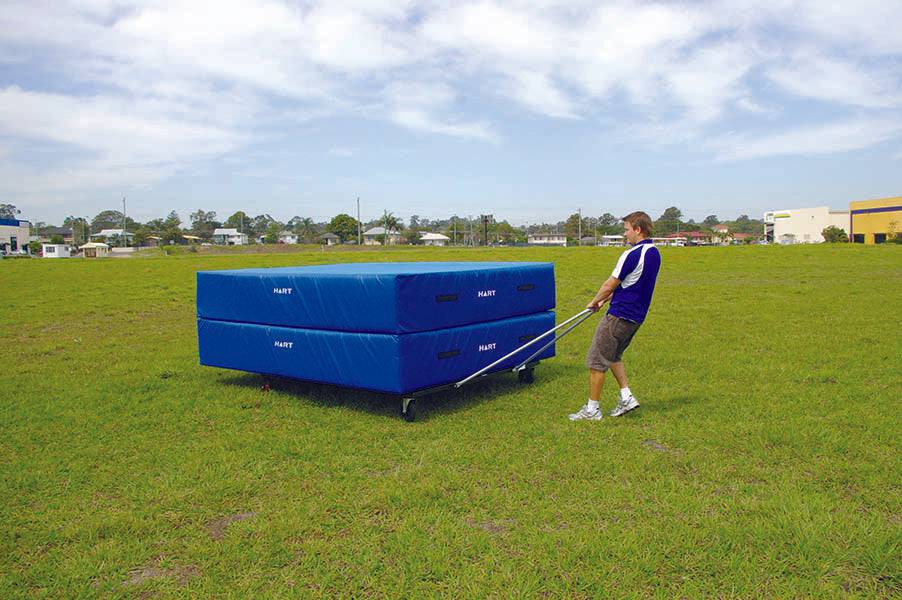 HART High Jump Mat Trolley