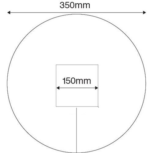 HART Round Post Protector 35cm - Hart Sport NZ